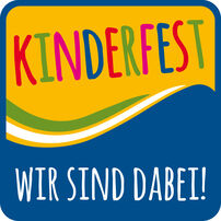 Kinderfest Wir sind dabei-Logo