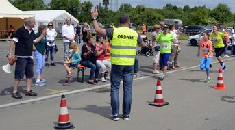 Jubiläumslauf organisiert von Uwe Hotz und Dr. Spelman-Kranich
