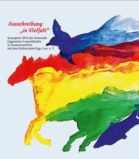 Titelseite des Flyers zum überregionalen Kunstpreis 2016