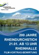 Proppenvolle Rheinhalle „200 Jahre Rheindurchstich“