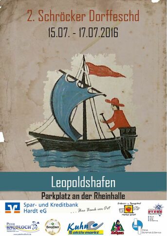 Plakat Schröcker Dorffeschd 15.-17.7.20