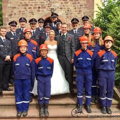 Abteilung Leopoldshafen bei Hochzeit