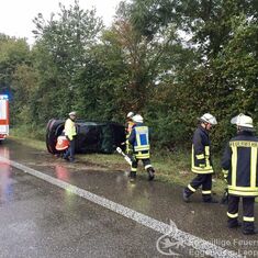 Verkehrsunfall auf der Bundestraße 36