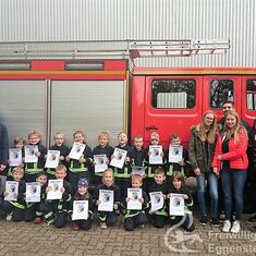 Erfolgreiche Abnahme der Kinderflamme    