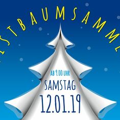 Christbaumsammlung der Jugendfeuerwehr Eggenstein