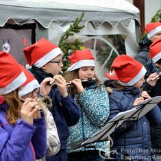 Nikolaustag am Heimatmuseum in Leopoldshafen