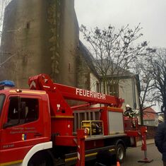 Lose Teile drohen zu Fallen