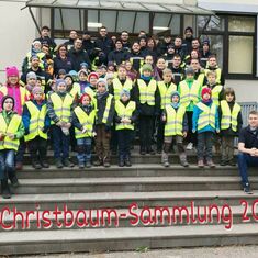 Christbaumsammlung der Jugendfeuerwehr Eggenstein 