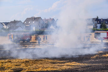 Strohballenbrand