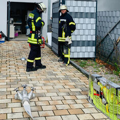 Gemeldeter Küchenbrand in der Siemensstraße 