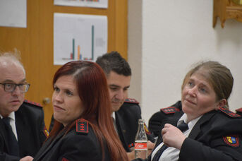 Mitglieder der Einsatzabteilung 