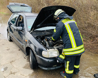 Batterie wird abgeklemmt 