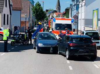 Verkehrsunfall Hauptraße 