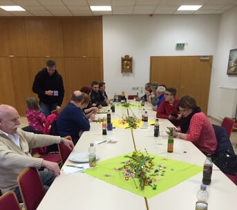 Angehörige des Spielmannszuges