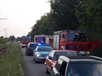 Verkehrsunfall auf Kreisstrasse nach Linkenheim
