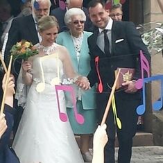 Spielmannszug Leopoldshafen bei Hochzeit