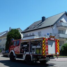 Küchenbrand in der Theodor-Körner-Straße in Eggenstein