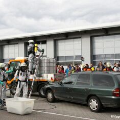 Gemeinsame Übung der Feuerwehren im Unterkreis „Untere Hardt“