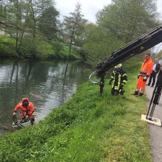 Einsatz für Abt. Leopoldshafen