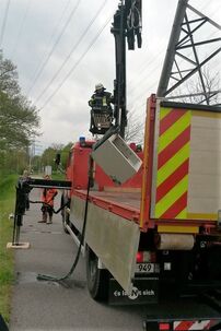 Der Tresor hängt am Haken ...