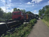 LKW mit offenem Tank