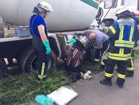 Beim Abdichten des Tanks