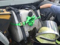 Der Tank ist gesichert