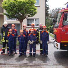 50 Jahre Jugendfeuerwehr Liedolsheim – Große Jubiläumsübung