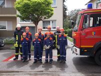 Die Jugendfeuerwehr bereit zur Übung