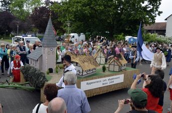 Eggenstein war abgebrannt ...