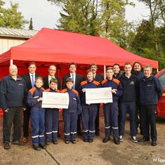 Partner der Feuerwehr zeigt sich erneut großzügig