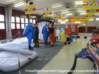 Aufbau des Dekoplatzes