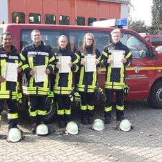 Ausbildung erfolgreich absolviert – Aufnahme in den Einsatzdienst