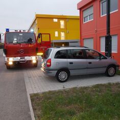 Gemeldeter Brandmeldealarm im OT Leopoldshafen 