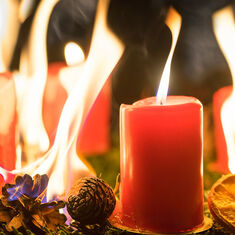 Brandschutztipps - Grüße zur Weihnachtszeit 