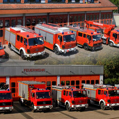 Überlandhilfe bei Gebäudevollbrand in Dettenheim