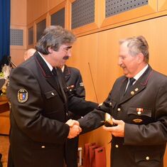 Ehrung für unseren Kameraden Hans Heyl