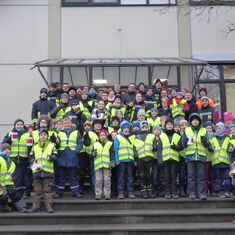 Christbaumsammlung der Jugendfeuerwehr Eggenstein