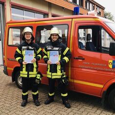 Zwei neue Sprechfunker ausgebildet