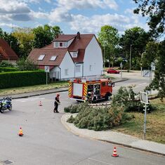 Ein sturmbedingter Einsatz 