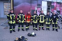 Die Kameraden nach der Übung