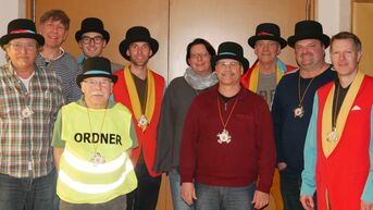 Das Eggensteiner Faschingskomitee 2017, einige fehlen