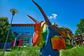 "Nessie" im Kindergarten Märchenwald von Benno Treiber erschaffen