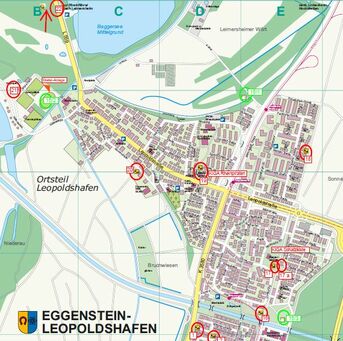 Foto Lageplan OT Leopoldshafen