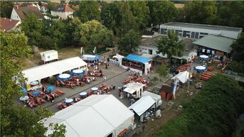 Luftbild Dorffeschd 2018 von WEBTEQ.de und Kurz-Video (1:32 min)