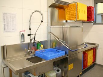 GMS-Mensa professionelle Spülmaschine