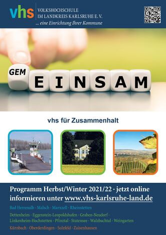 Das aktuelle vhs-Programm gibt es nur online