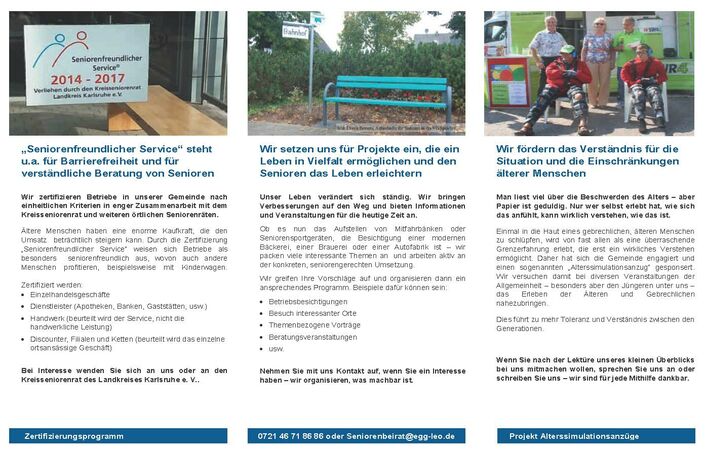 Flyer des Seniorenbeirats Seite 2