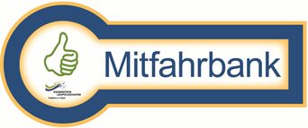Mitfahrbank-Haltestellenschild