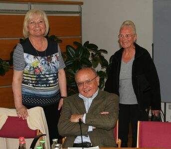 Irmtraud Eberle, Willi Reichert und Karin Seidel